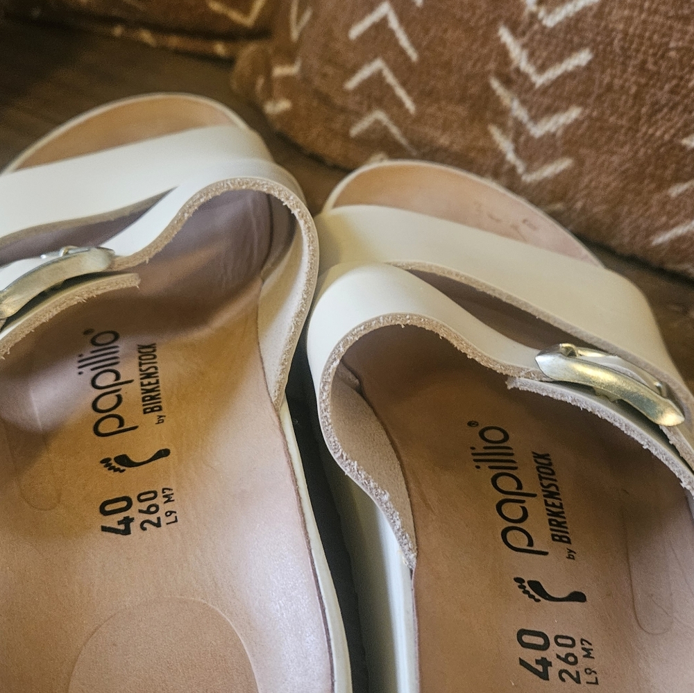 New Birkenstock Almina Papillio Platform Sz 40 - Picture 5 of 6